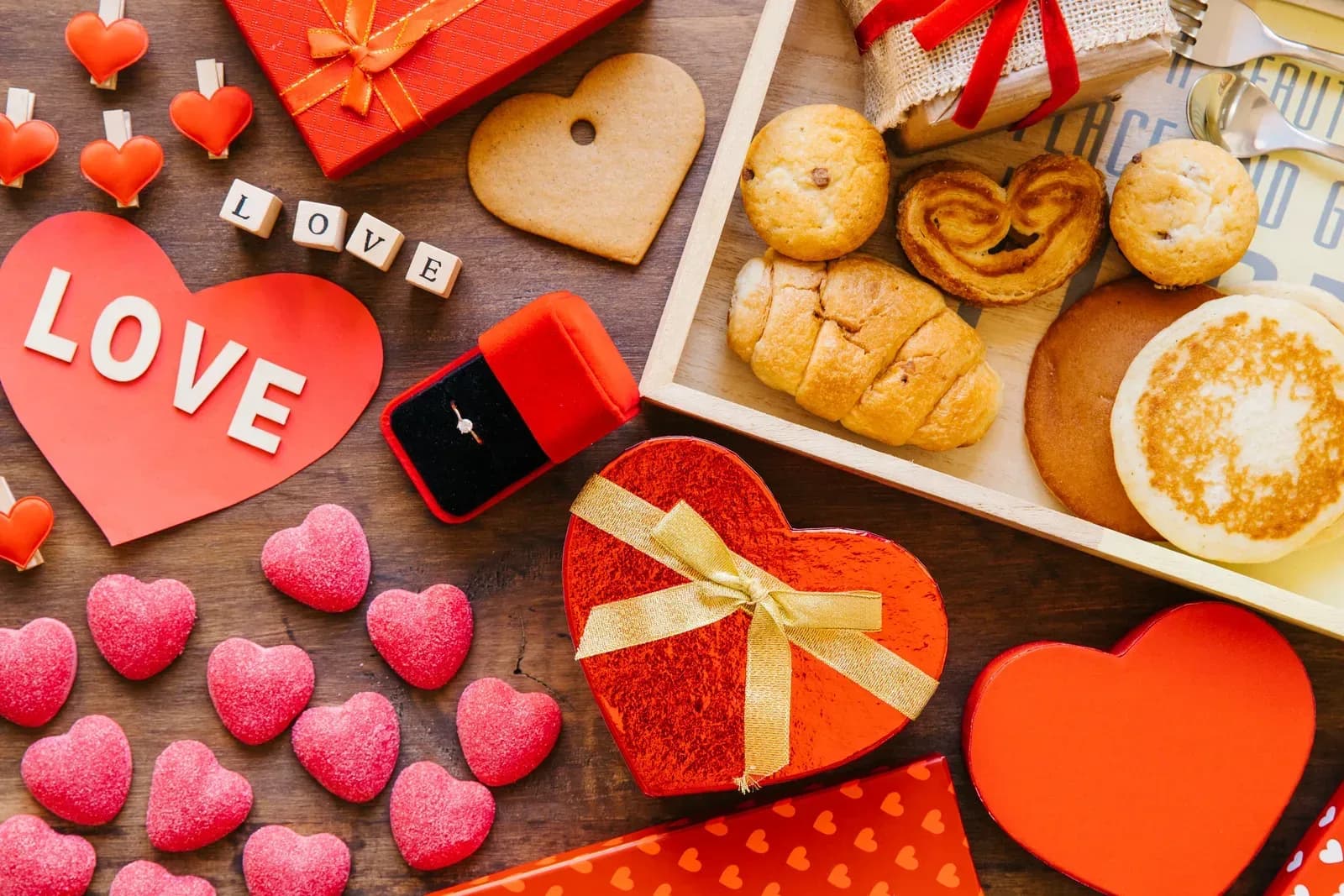Desayuno sorpresa de San Valentín a domicilio en Medellín — Regalitos con Amor