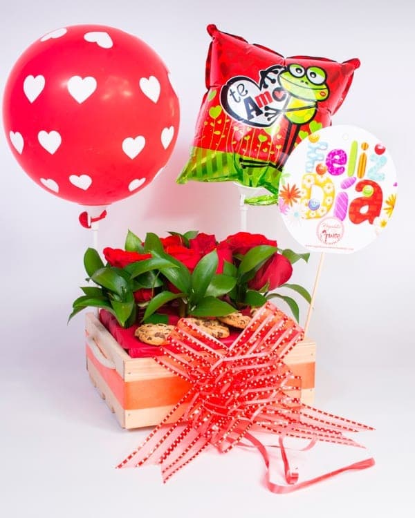 Regalo con Rosas en Guacal
